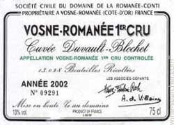 Cuvee Duvault Blochet