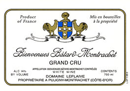 Bienvenues Bâtard - Montrachet
