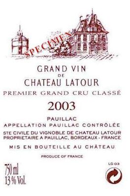 Chateau Latour Premier Grand Cru Classé