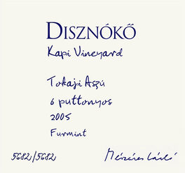 Tokaji Aszú 6 Puttonyos