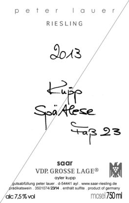 Kupp Spätlese
