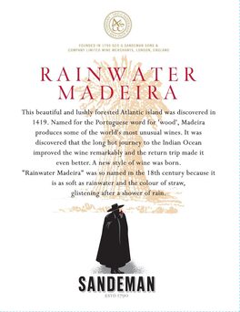Rainwater Madeira