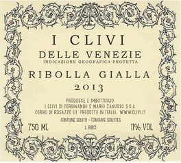 I Clivi Delle Venezie Ribolla Gialla