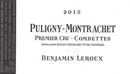 Premier Cru - Combettes