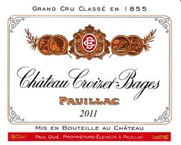 Château Croizet Bages Pauillac