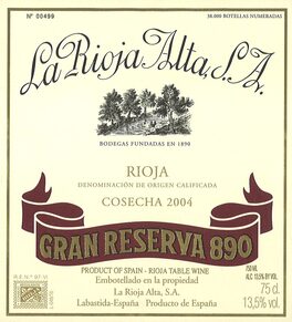 Gran Reserva 890
