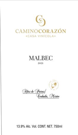 Caminocorazón Malbec