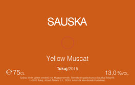 Yellow Muscat