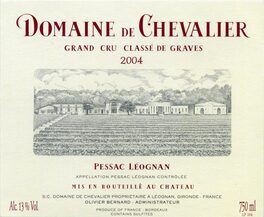 Domaine De Chevalier Grand Cru Classé De Graves