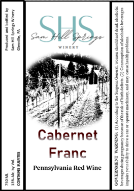 Stake Spriggs Cabernet Franc