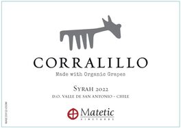 Corralillo Syrah