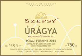 Tokaji Furmintírágya