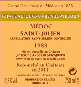 Ducru - Beaucaillou