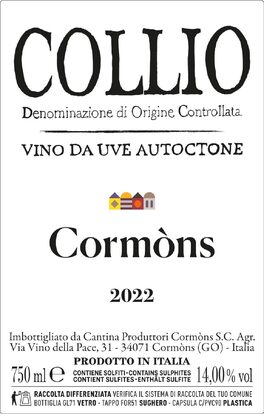 Cormons Collio Bianco