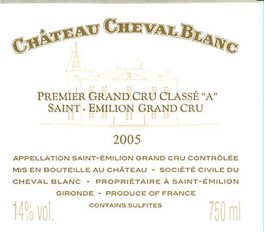 Cheval Blanc Premier Grand Cru Classé