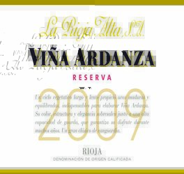 Vina Ardanza Reserva