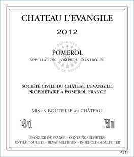 Chateau L'evangile Pomerol