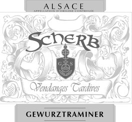 Vendanges Cardives Gewurztraminer
