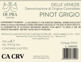 Cantina Delle Venezie Pinot Grigio