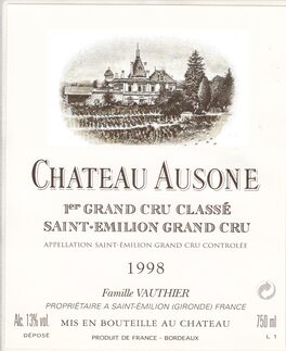 Chateau Ausone 1er