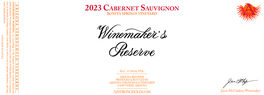 Cabernet Sauvignon Bonita Springs Vineyard