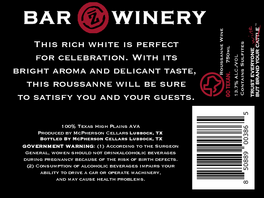 Rich White Roussanne