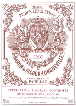 Baron De Pichon Longueville