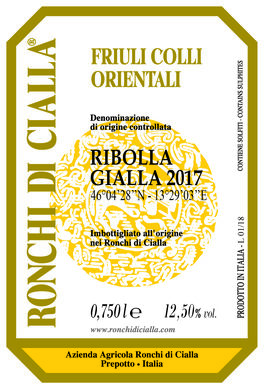 Ronchi Di Cialla Friuli Colli Orientali