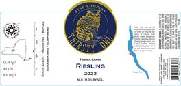 Thirsty Owl Finger Lakes Riesling