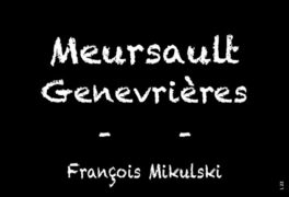 Meursault Genevrières