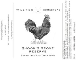 Snook's Grove Reserve