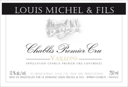 Chablis Premier Cru Vaillons