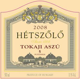 Tokaji Hétszőlő Aszú