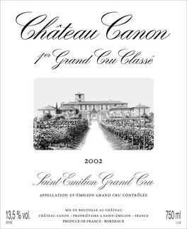 1er Grand Cru Classé