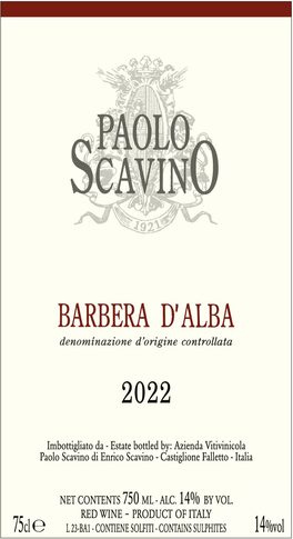 Barbera D'alba