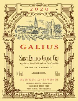 Galius Saint-Emilion Grand Cru