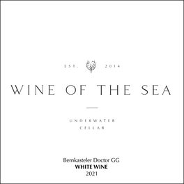 Wine of the Sea