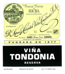 Viña Tondonia Reserva