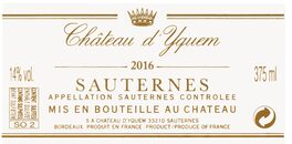 Château D'yquem Sauternes