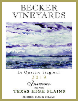 Le Quattro Stagioni Inverno