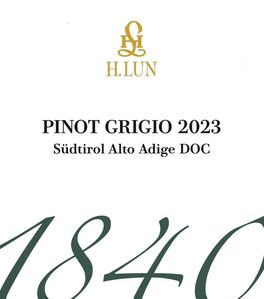 S H.Lun Pinot Grigio