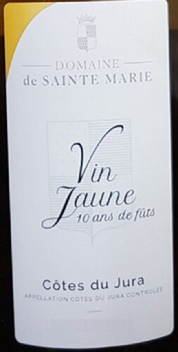 Vin Jaune 10 Ans De Futs