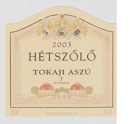 3 Puttonyos Aszu