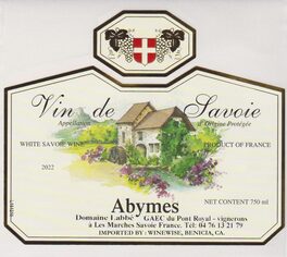 White Savoie Wine