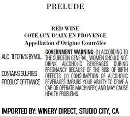 Prelude Red Wine
