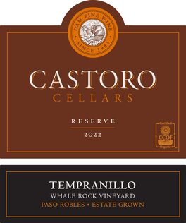 Tempranillo Whale Rock Vineyard Estate Grown