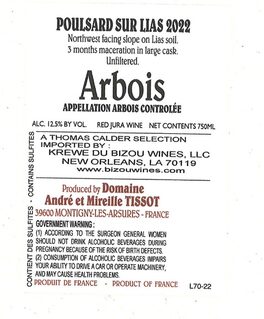 Poulsard Sur Lias