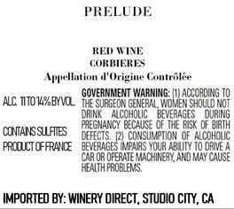 Prelude Red Wine