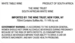 White Table Wine