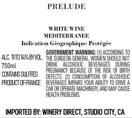 Prelude White Wine